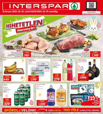 Újság INTERSPAR - 2023.03.23 - 2023.03.29.