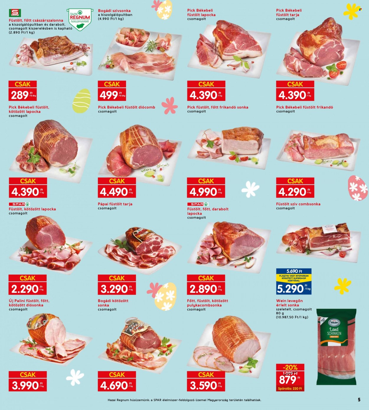 INTERSPAR akciós újságok - 2023.03.23 - 2023.03.29. Oldal 5