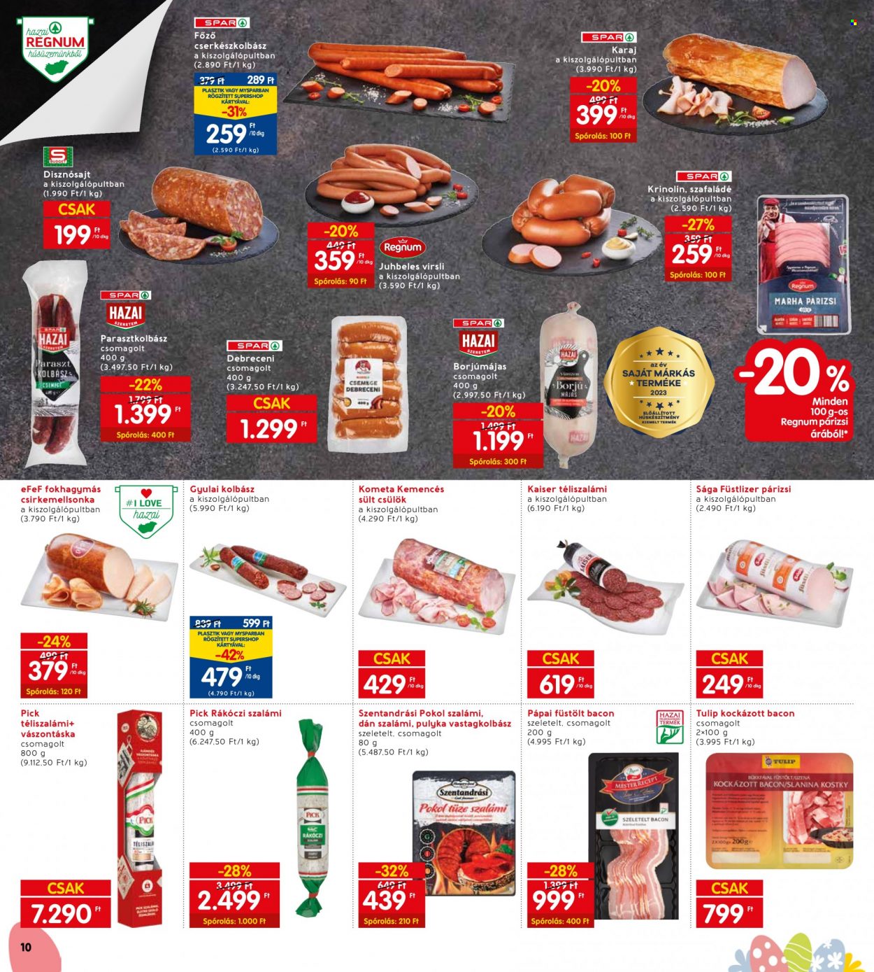 INTERSPAR akciós újságok - 2023.03.23 - 2023.03.29. Oldal 12