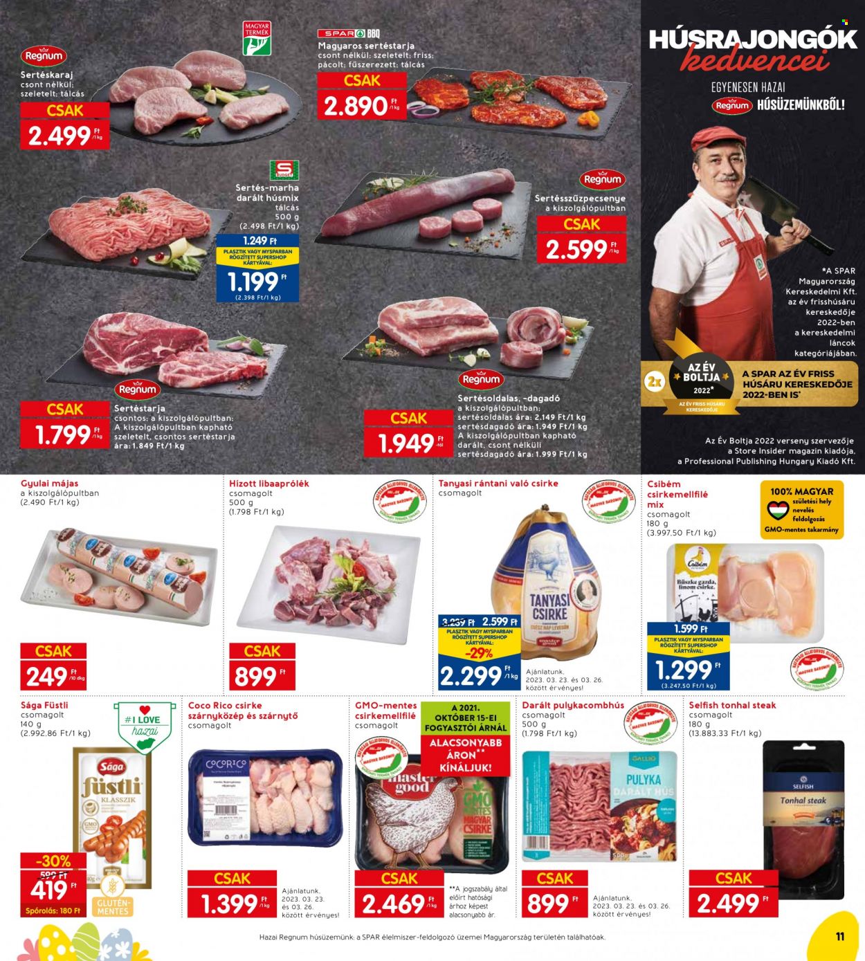 INTERSPAR akciós újságok - 2023.03.23 - 2023.03.29. Oldal 13