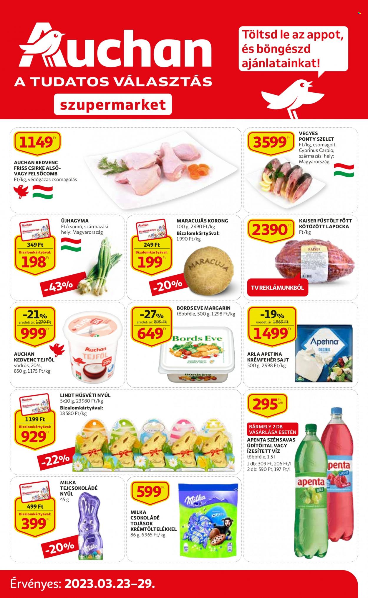 Auchan akciós újságok - 2023.03.23 - 2023.03.29. Oldal 1