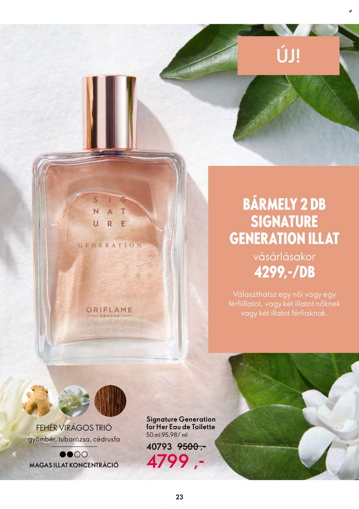 Oriflame akciós újságok - 2023.03.22 - 2023.04.11. Oldal 23