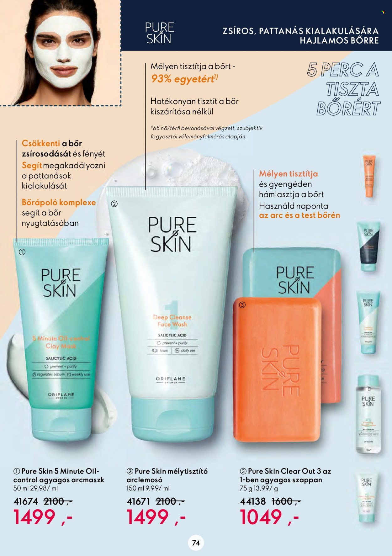 Oriflame akciós újságok - 2023.03.22 - 2023.04.11. Oldal 74