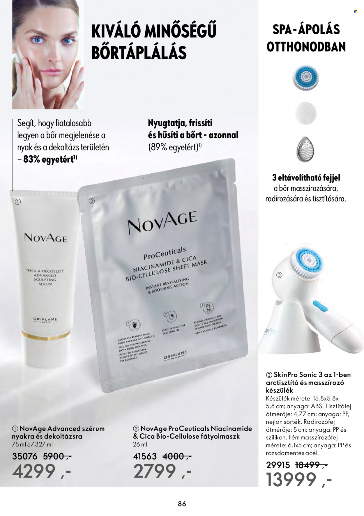 Oriflame akciós újságok - 2023.03.22 - 2023.04.11. Oldal 86