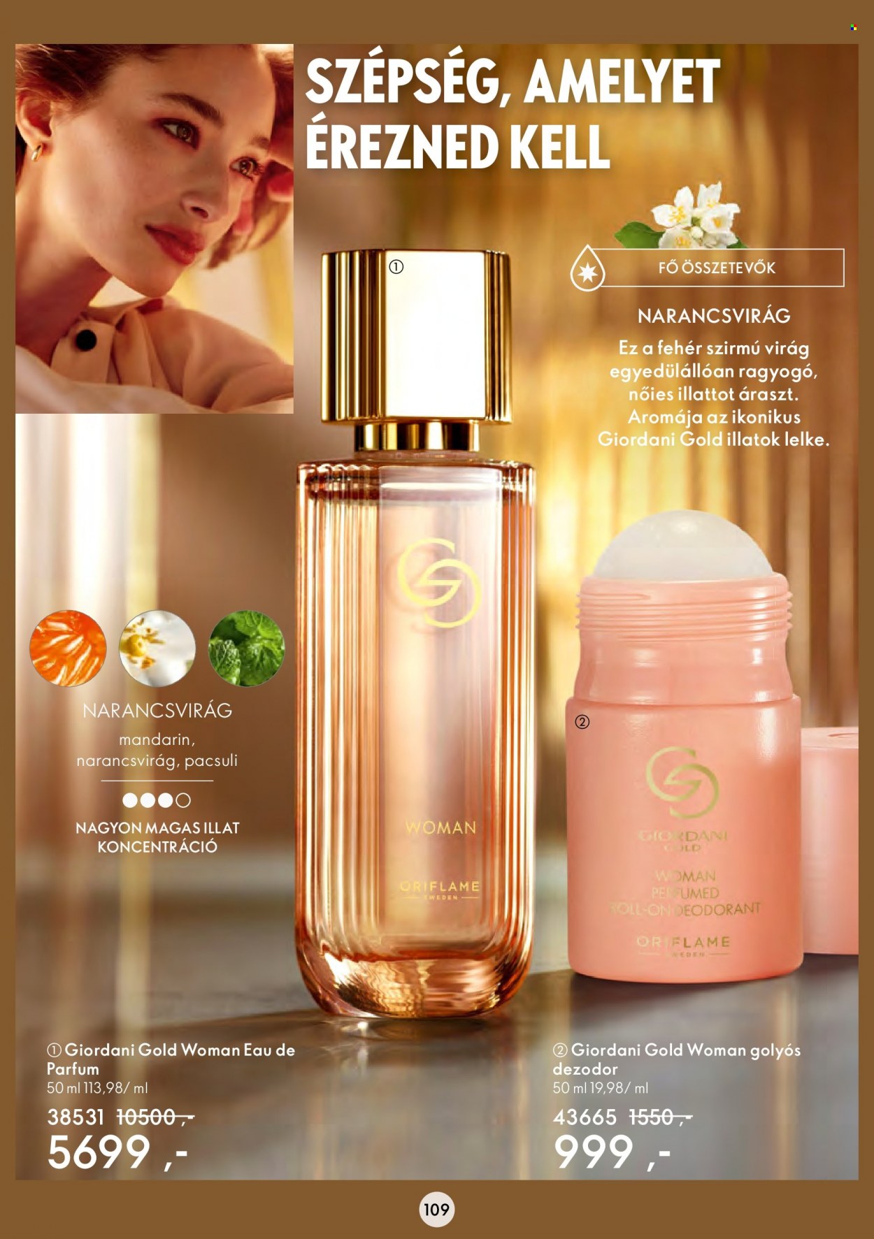 Oriflame akciós újságok - 2023.03.22 - 2023.04.11. Oldal 109