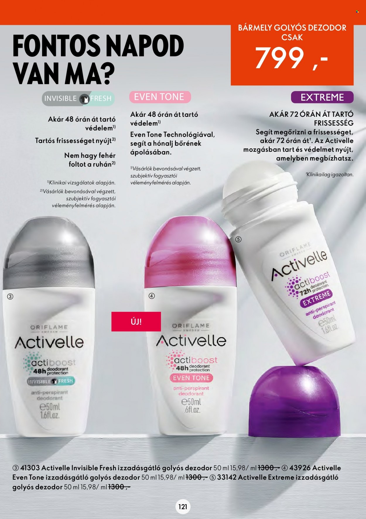 Oriflame akciós újságok - 2023.03.22 - 2023.04.11. Oldal 121