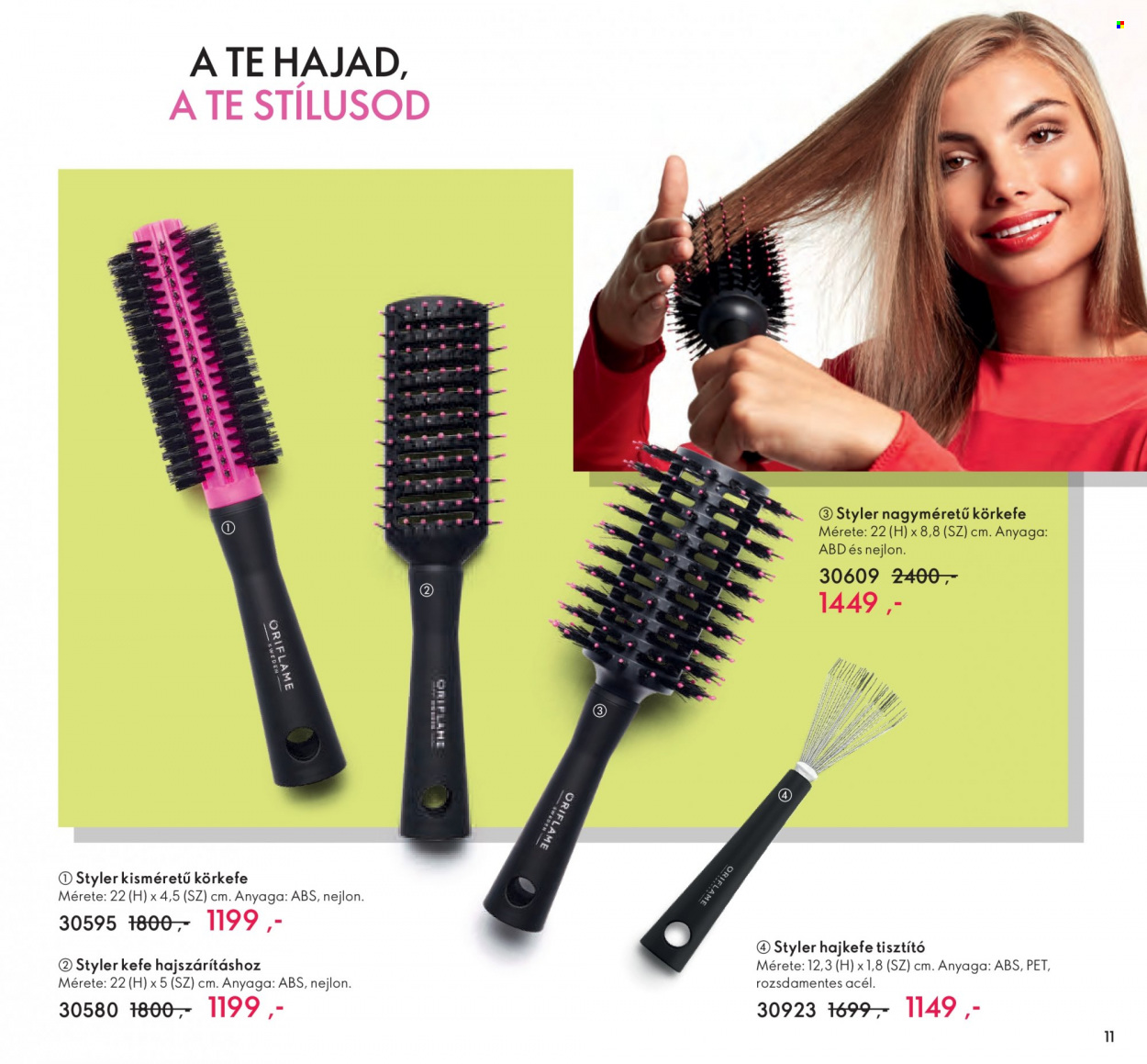 Oriflame akciós újságok - 2023.03.22 - 2023.04.11. Oldal 11