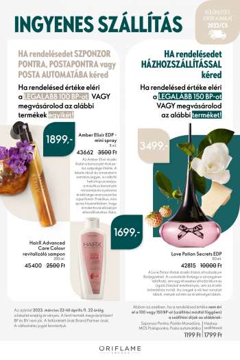 Leták Oriflame - 22.3.2023 - 11.4.2023.