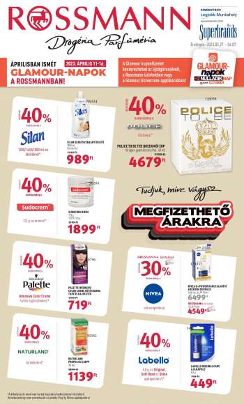 Újság Rossmann - 2023.03.27 - 2023.04.07.