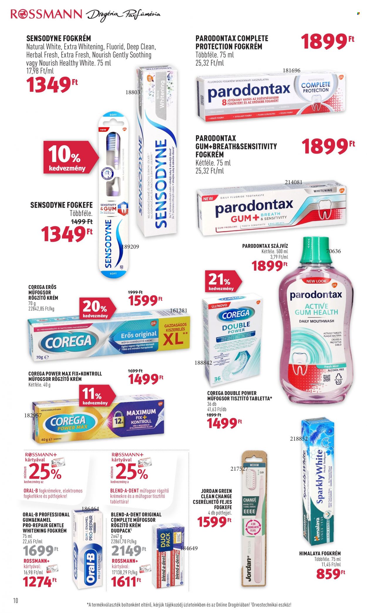 Rossmann akciós újságok - 2023.03.27 - 2023.04.07. Oldal 10