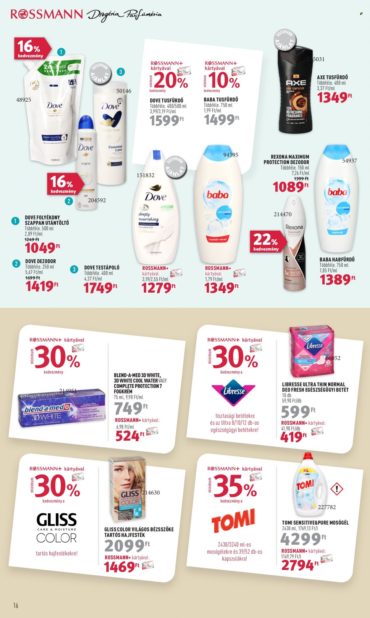 Rossmann akciós újságok - 2023.03.27 - 2023.04.07. Oldal 18