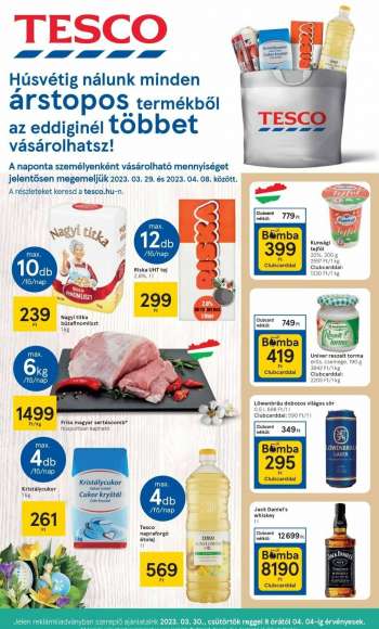 Újság TESCO - 2023.03.30 - 2023.04.04.