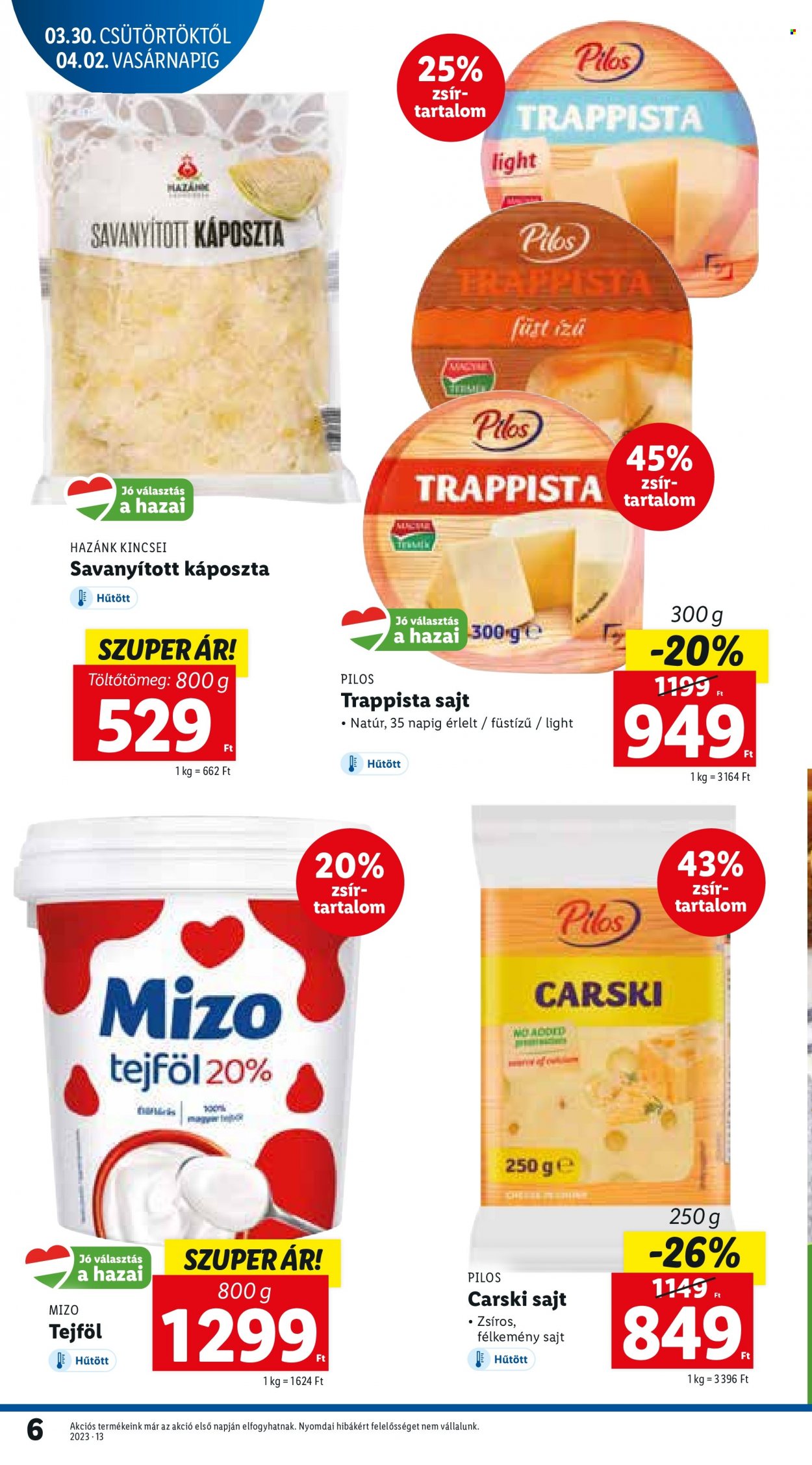 Lidl akciós újságok - 2023.03.30 - 2023.04.04. Oldal 6