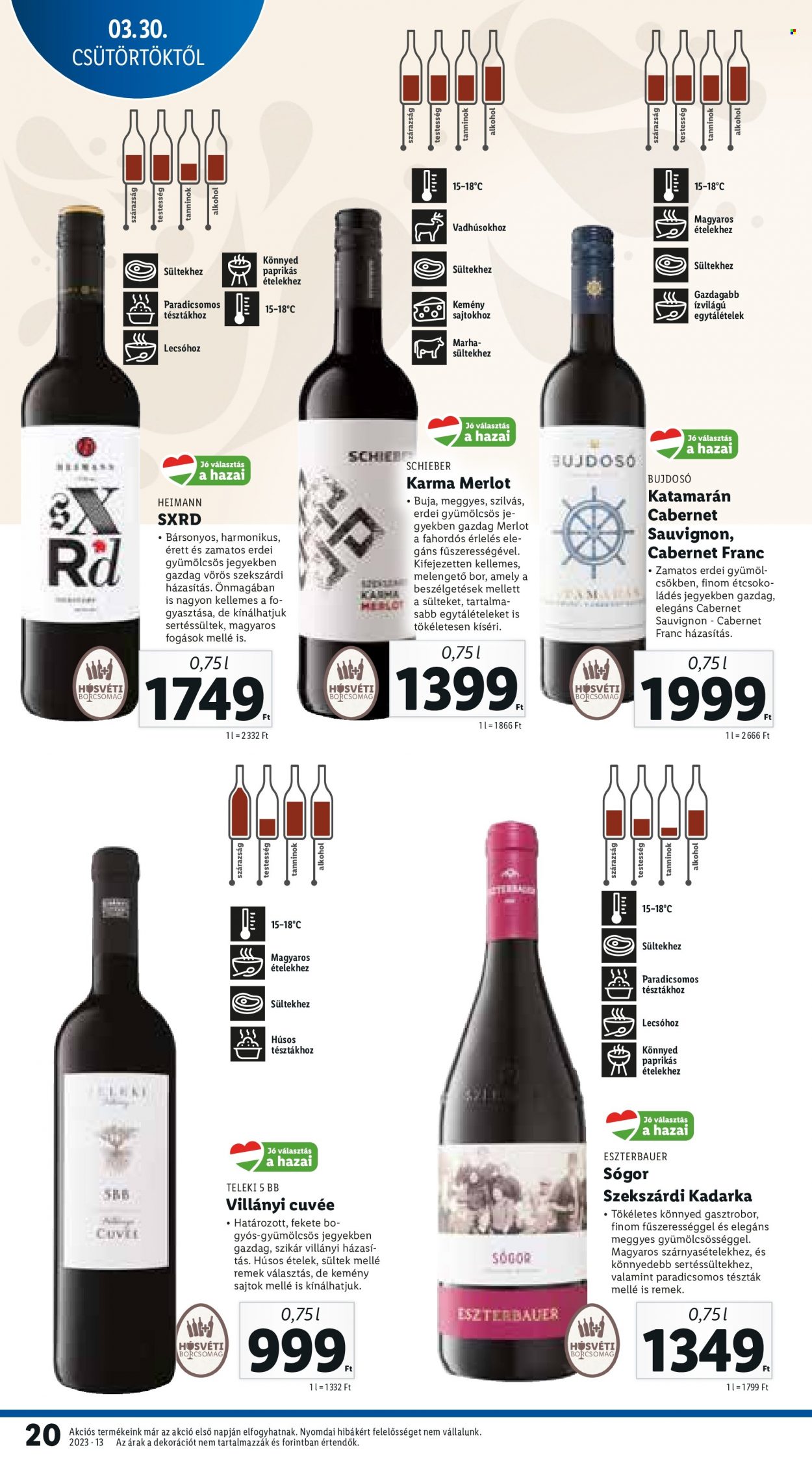 Lidl akciós újságok - 2023.03.30 - 2023.04.04. Oldal 20