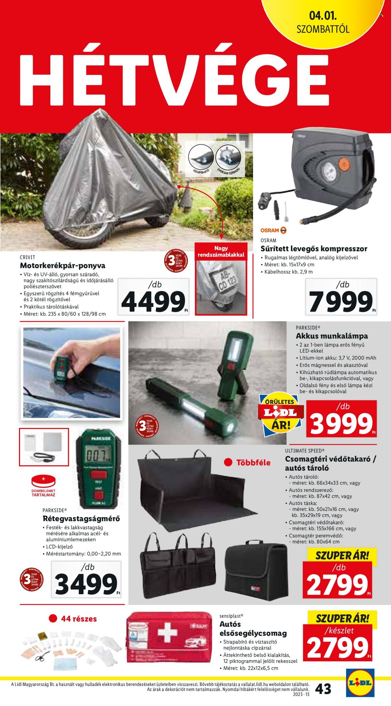 Lidl akciós újságok - 2023.03.30 - 2023.04.04. Oldal 43