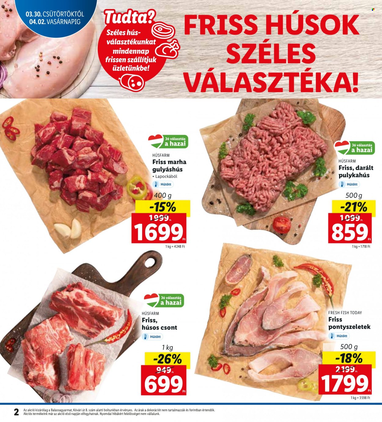 Lidl akciós újságok - 2023.03.30 - 2023.04.02. Oldal 2