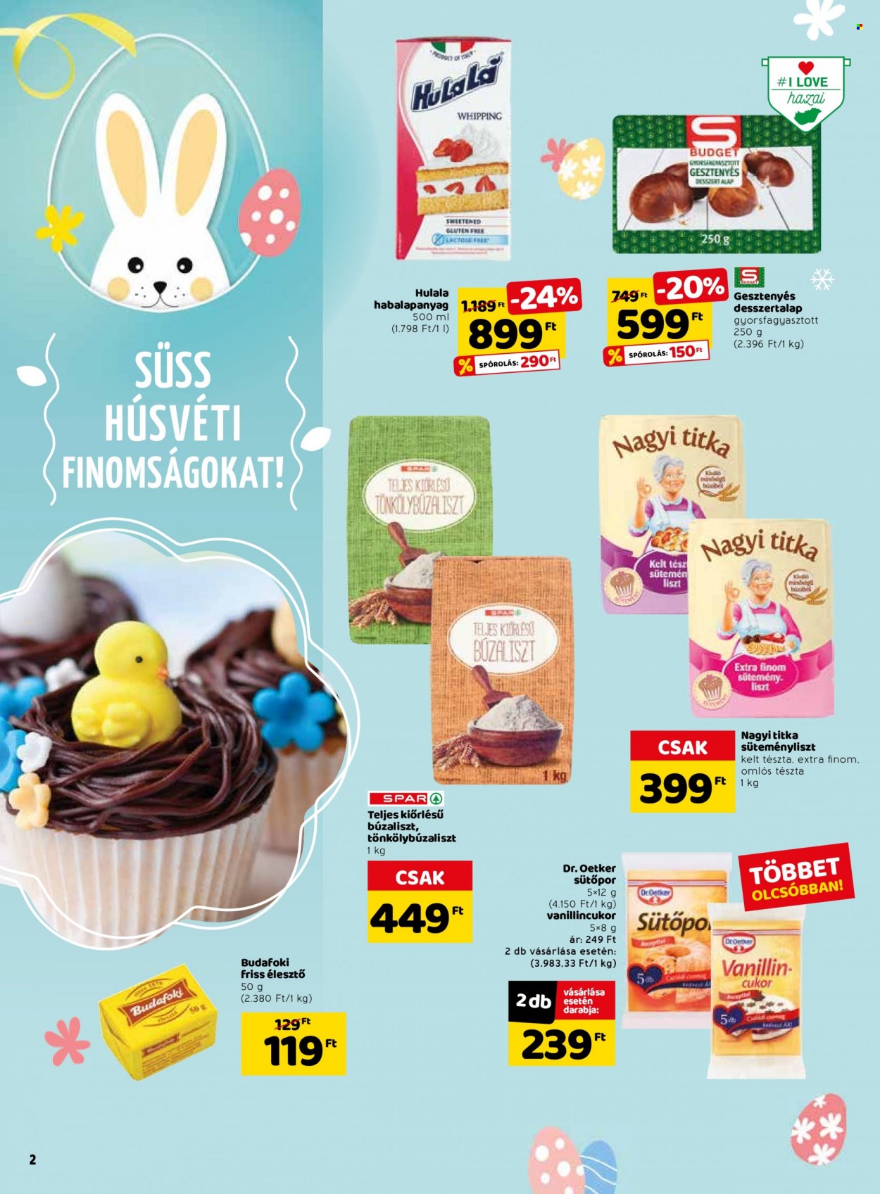 SPAR akciós újságok - 2023.03.30 - 2023.04.08. Oldal 2
