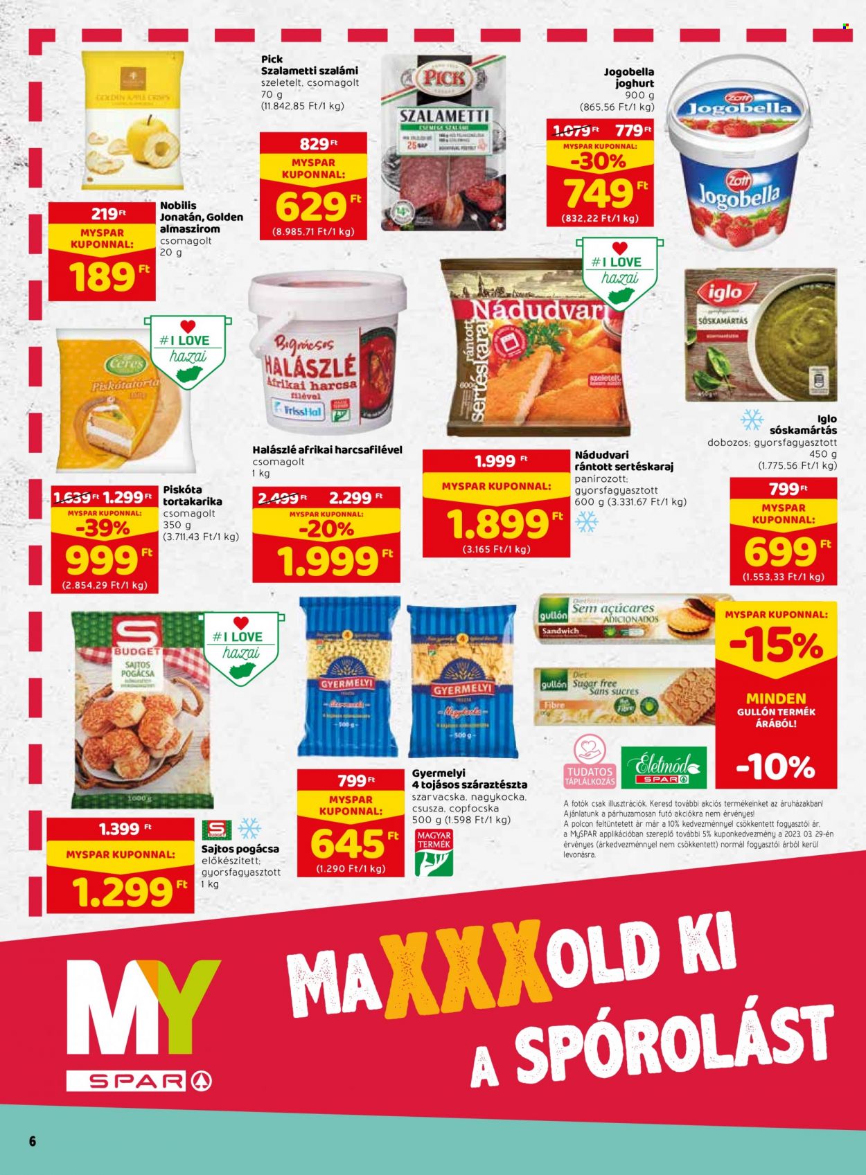 SPAR akciós újságok - 2023.03.30 - 2023.04.08. Oldal 8