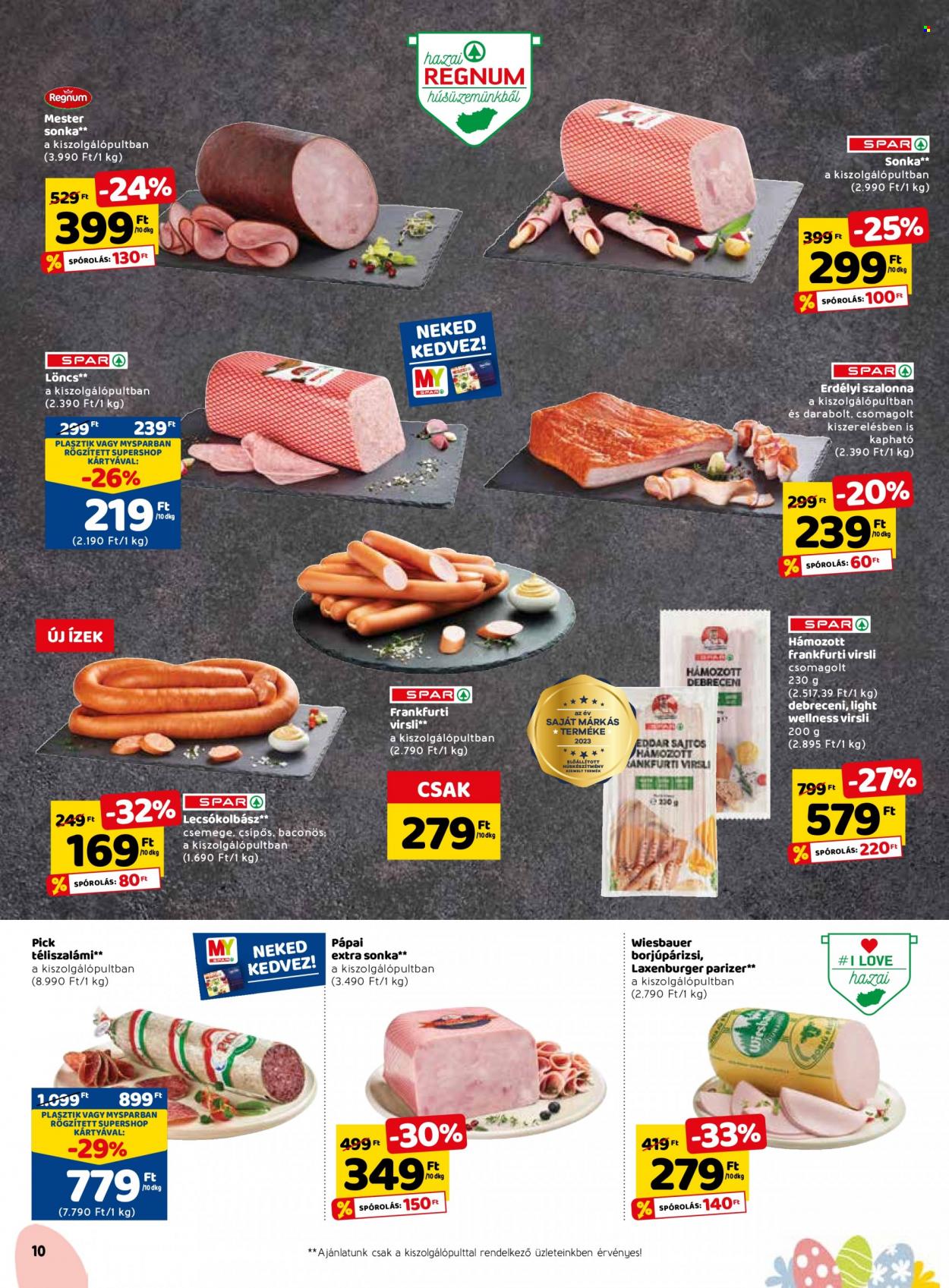 SPAR akciós újságok - 2023.03.30 - 2023.04.08. Oldal 12