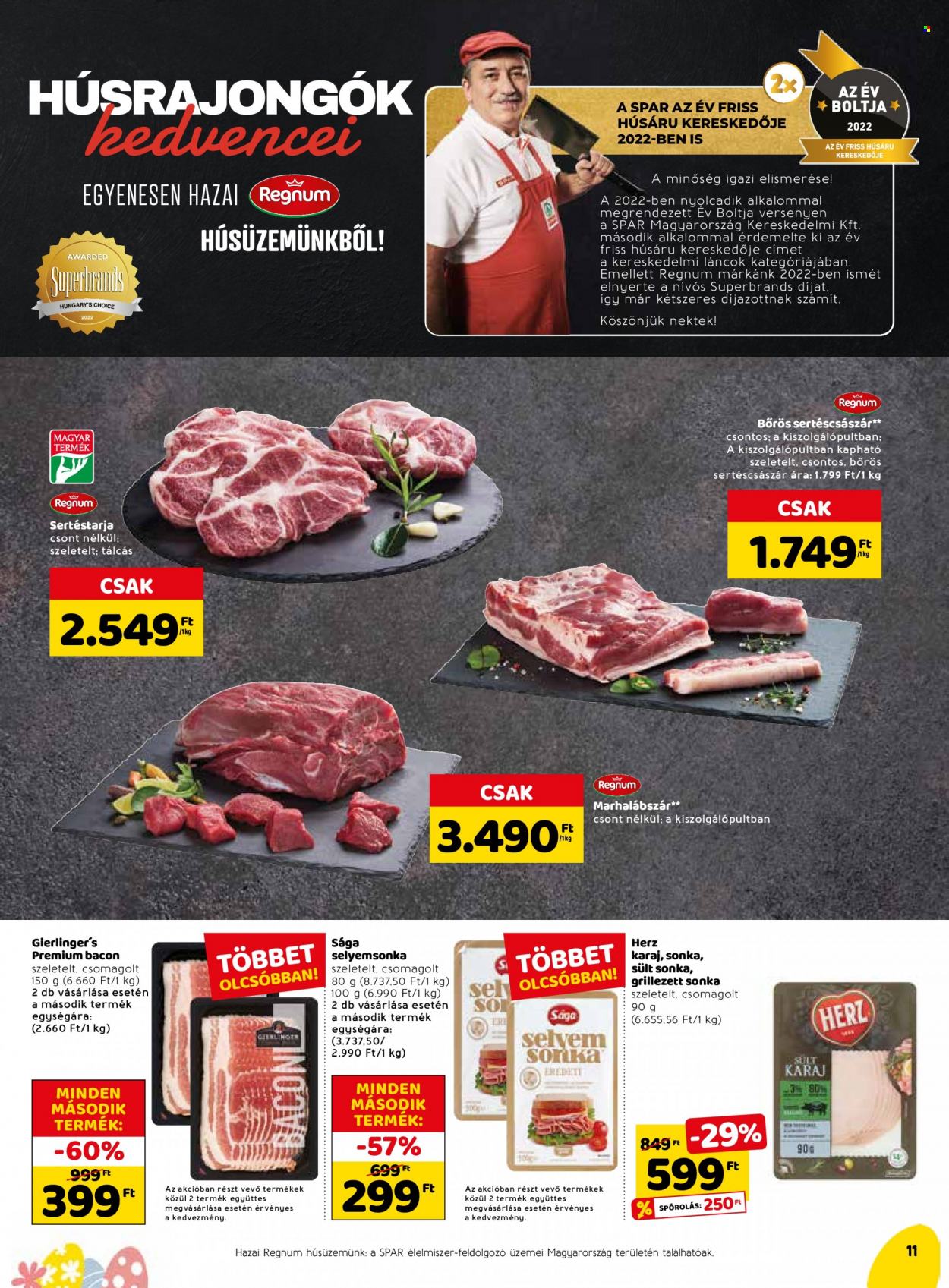 SPAR akciós újságok - 2023.03.30 - 2023.04.08. Oldal 13