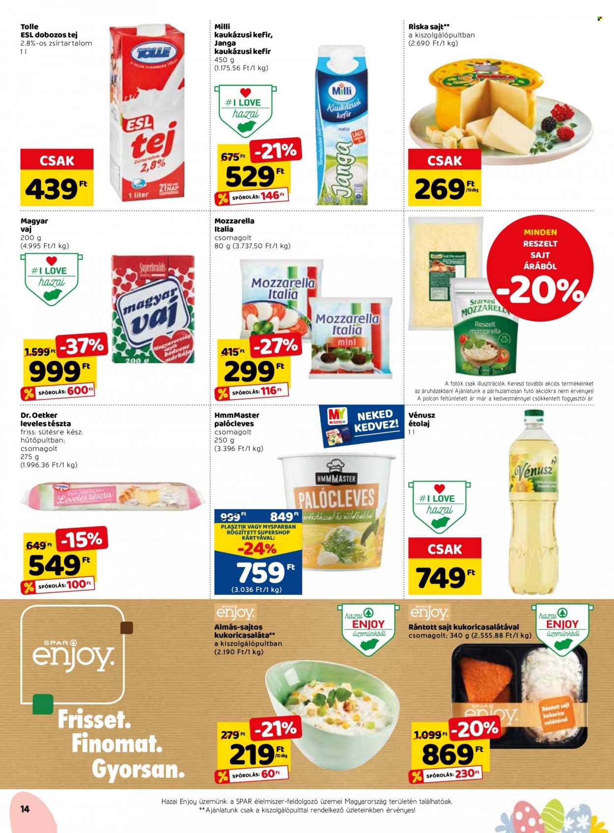SPAR akciós újságok - 2023.03.30 - 2023.04.08. Oldal 18