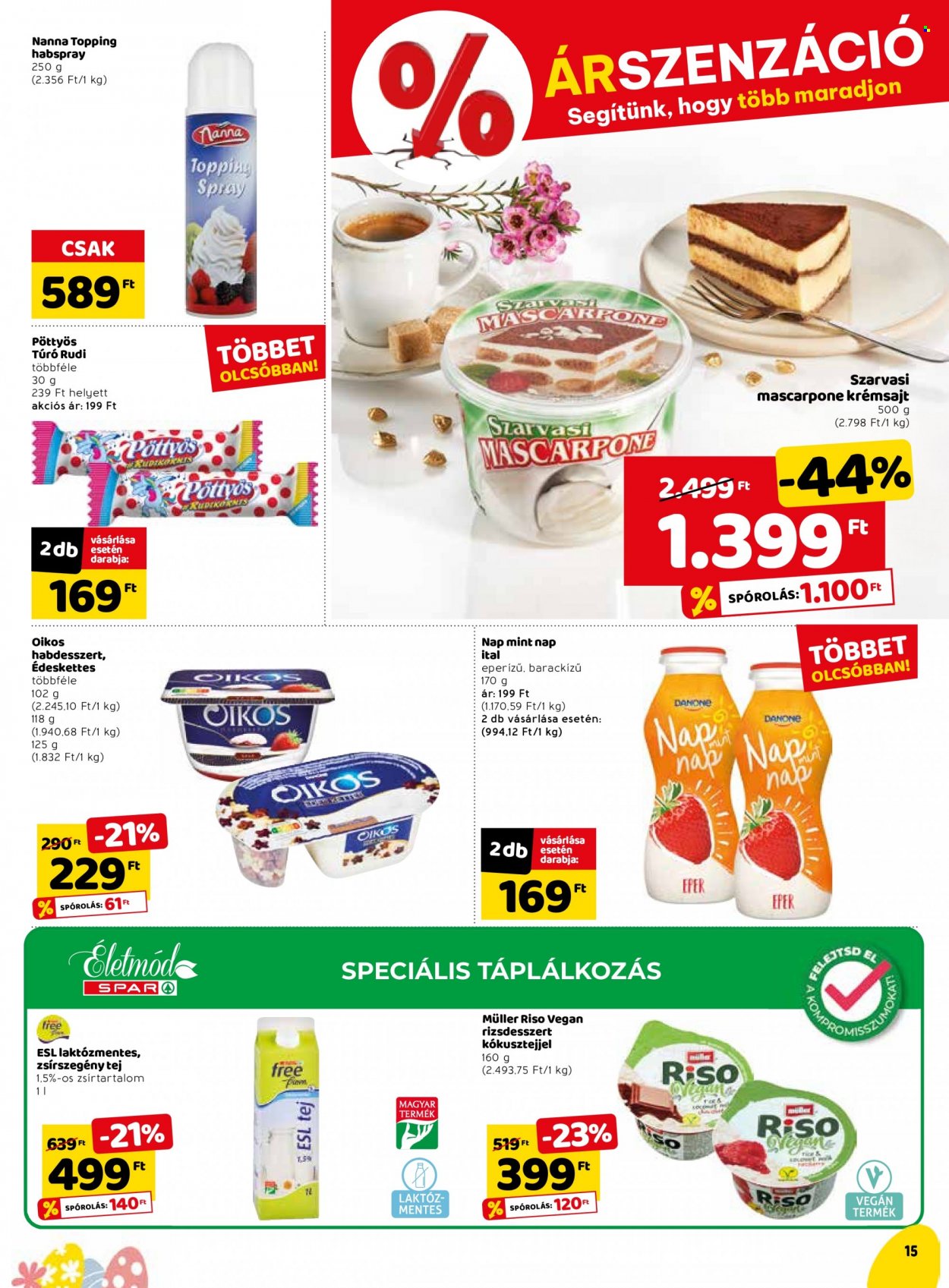 SPAR akciós újságok - 2023.03.30 - 2023.04.08. Oldal 19