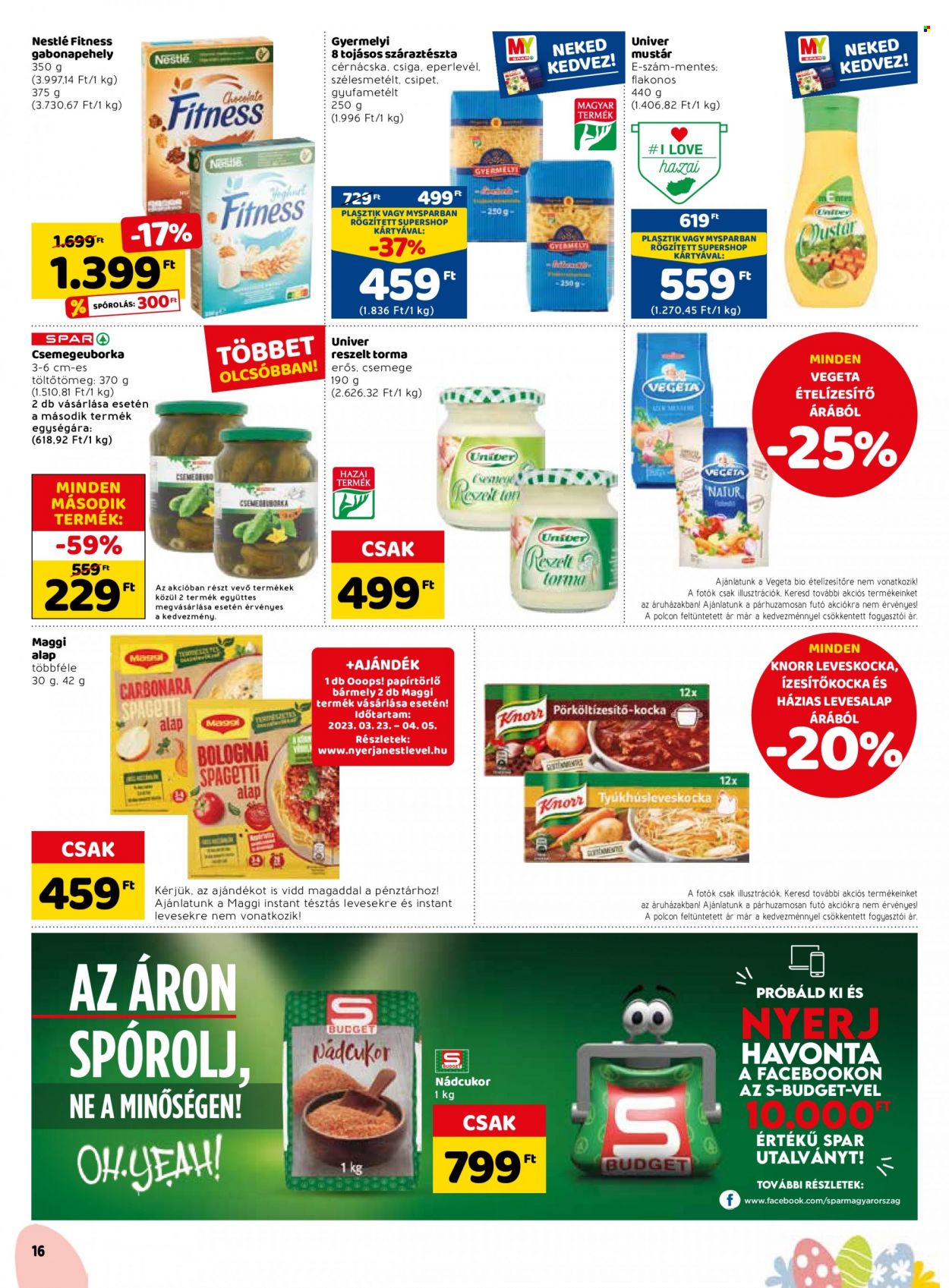 SPAR akciós újságok - 2023.03.30 - 2023.04.08. Oldal 20
