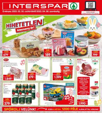 Újság INTERSPAR - 2023.03.30 - 2023.04.08.
