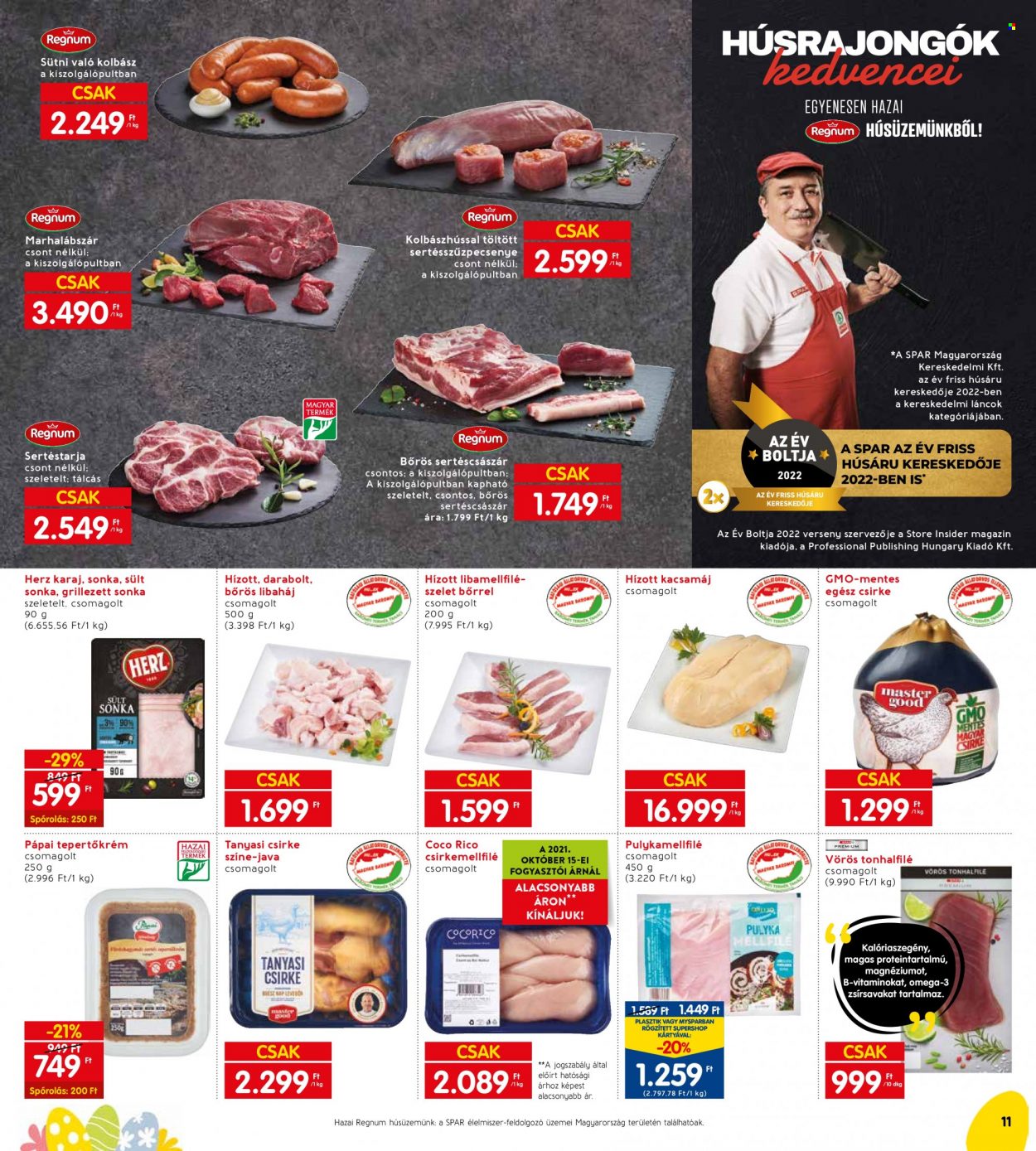 INTERSPAR akciós újságok - 2023.03.30 - 2023.04.08. Oldal 13