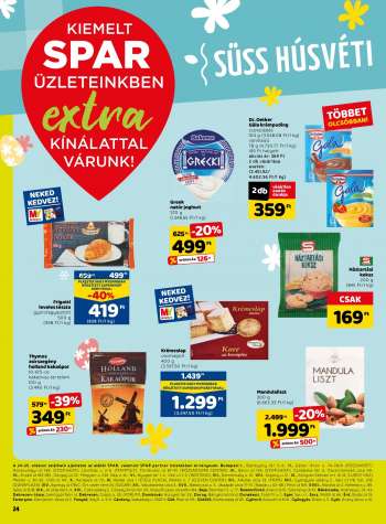 Újság SPAR - 2023.03.30 - 2023.04.08.