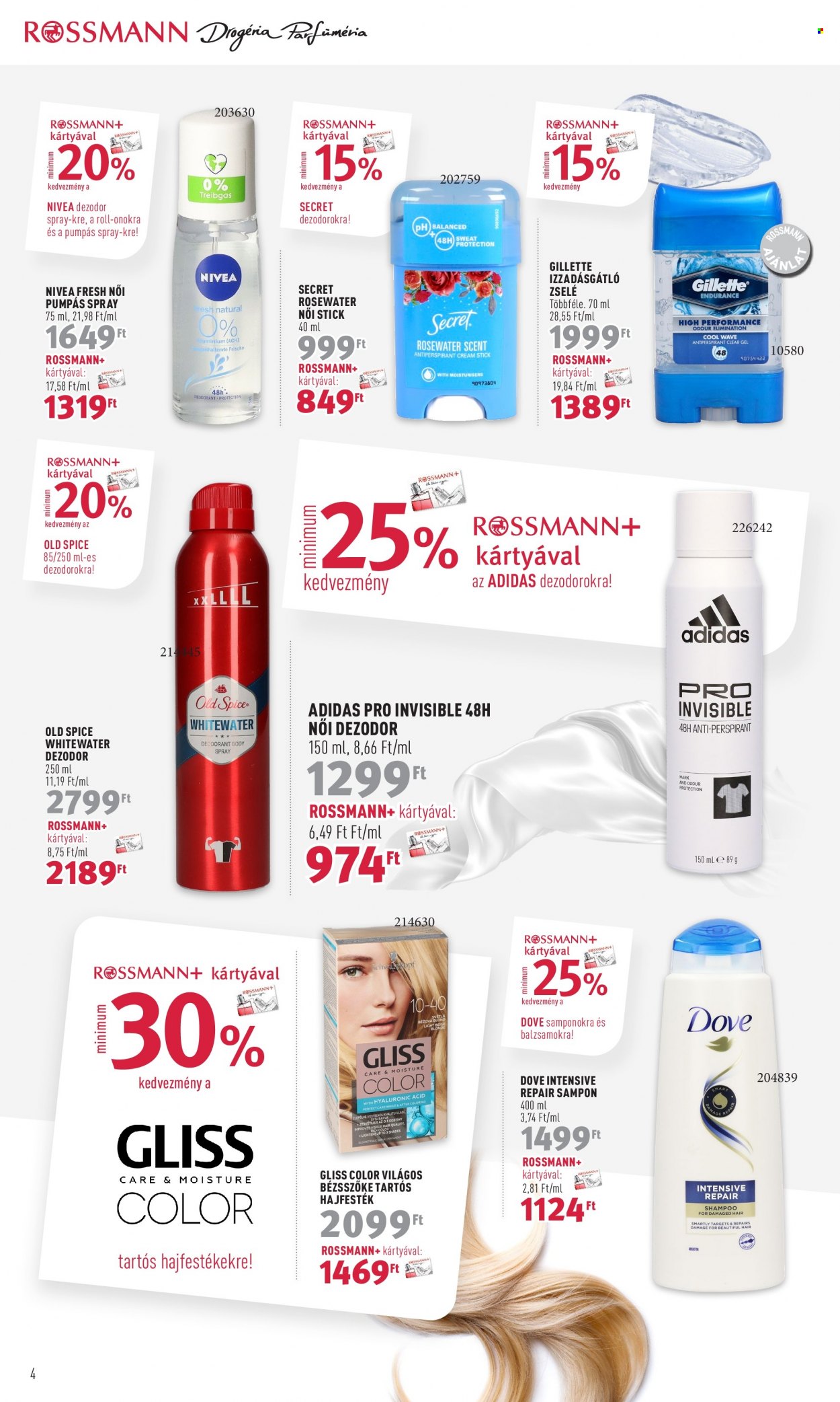 Rossmann akciós újságok - 2023.03.27 - 2023.04.07. Oldal 4