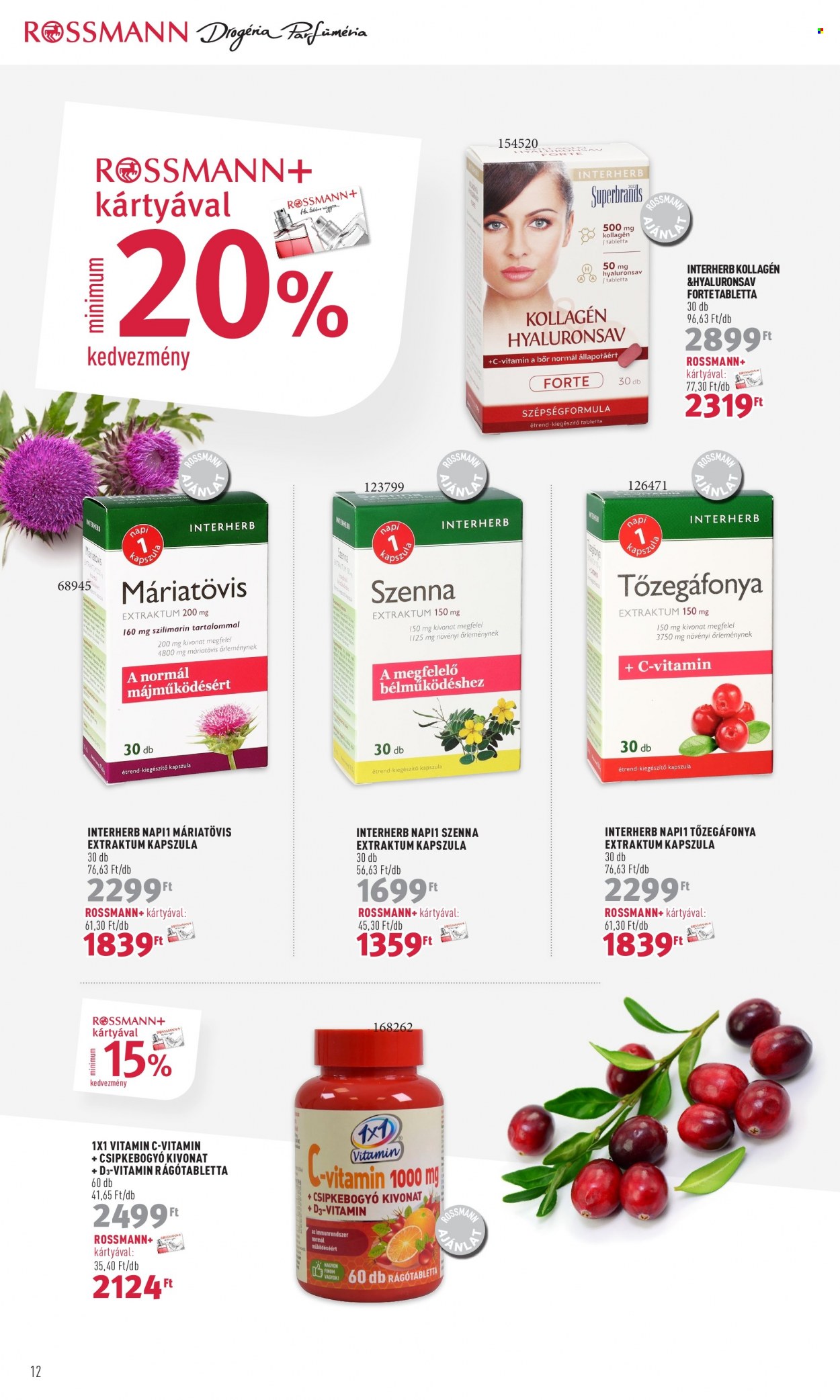 Rossmann akciós újságok - 2023.03.27 - 2023.04.07. Oldal 12