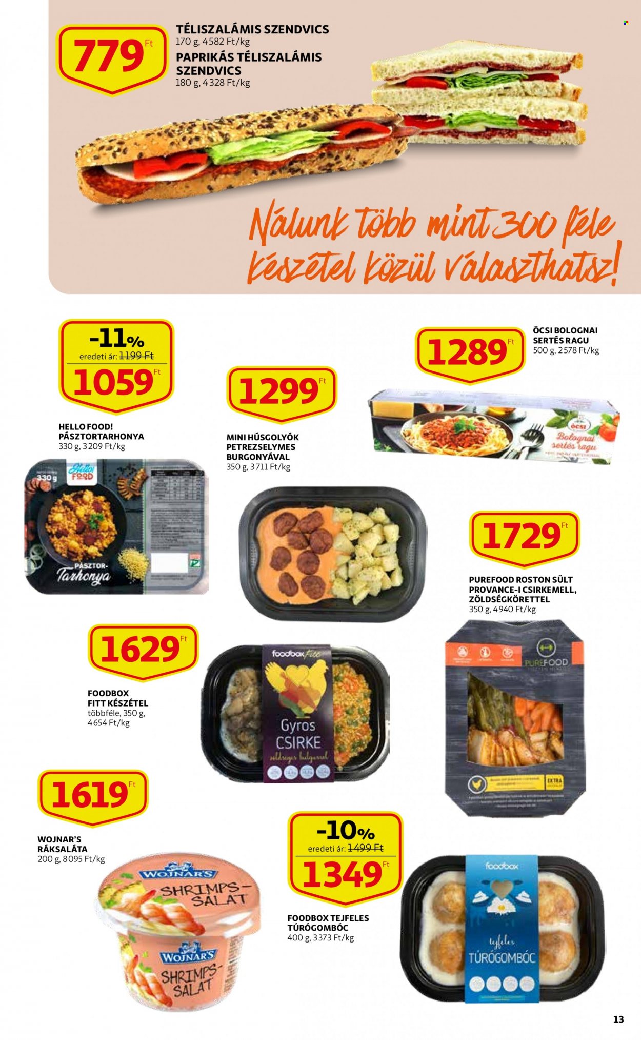 Auchan akciós újságok - 2023.03.30 - 2023.04.08. Oldal 13