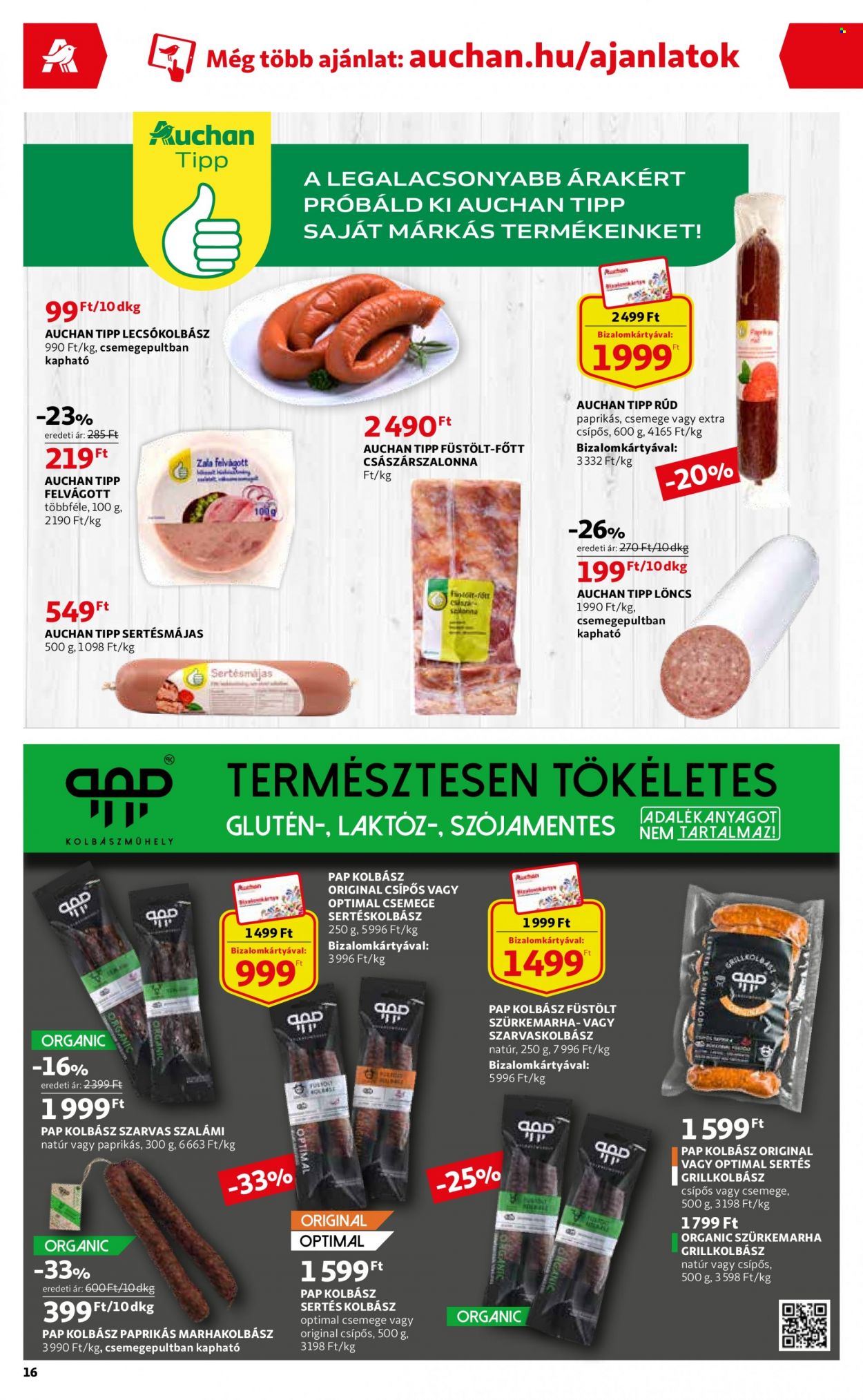 Auchan akciós újságok - 2023.03.30 - 2023.04.08. Oldal 16