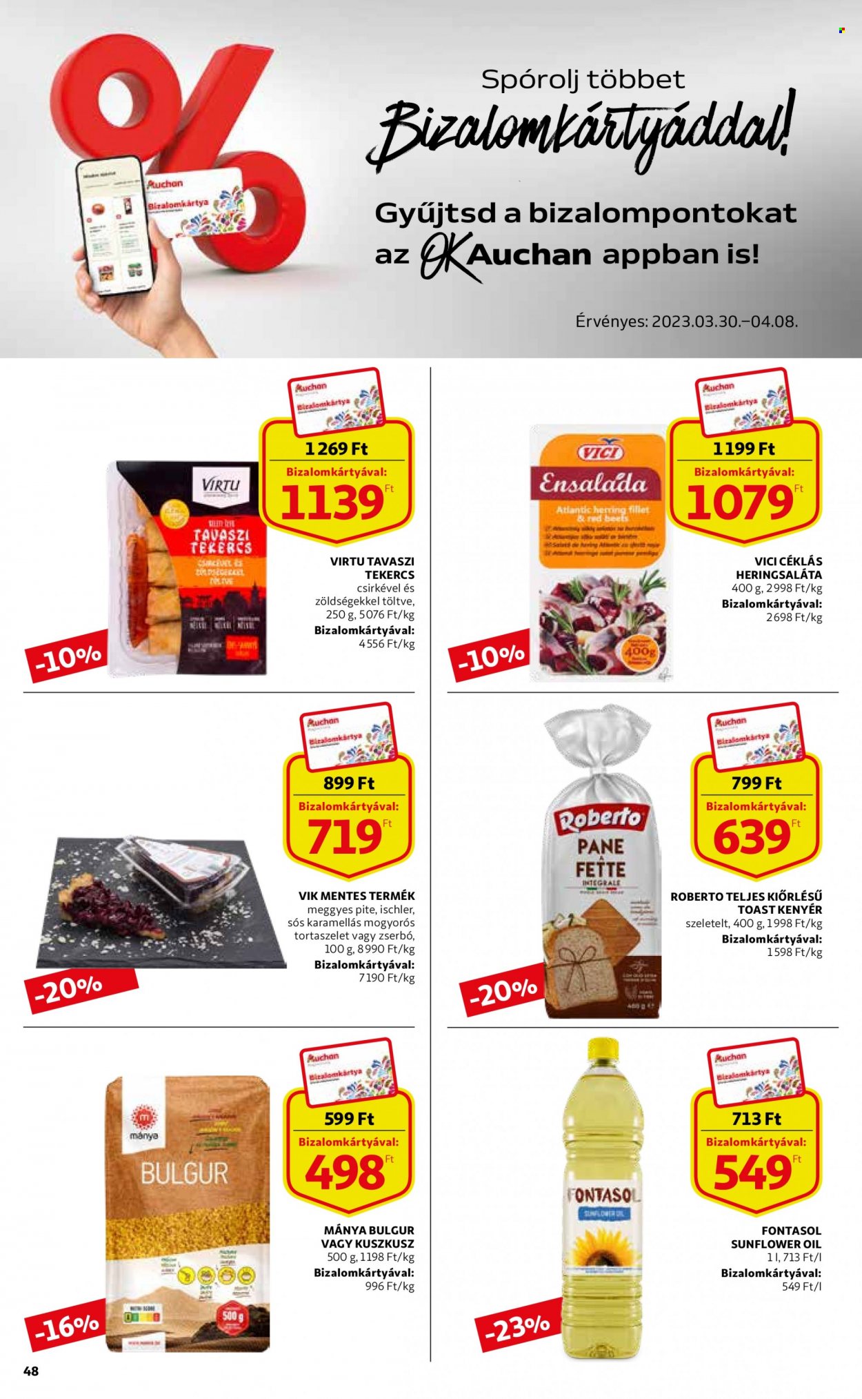 Auchan akciós újságok - 2023.03.30 - 2023.04.08. Oldal 48