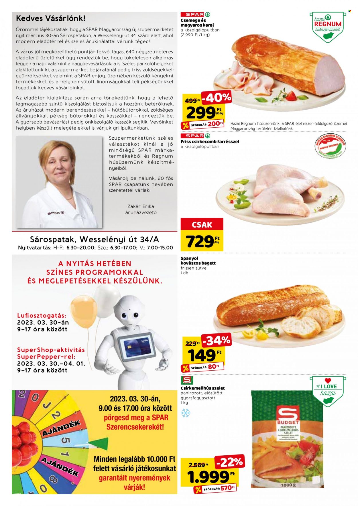 SPAR akciós újságok - 2023.03.30 - 2023.04.05. Oldal 2