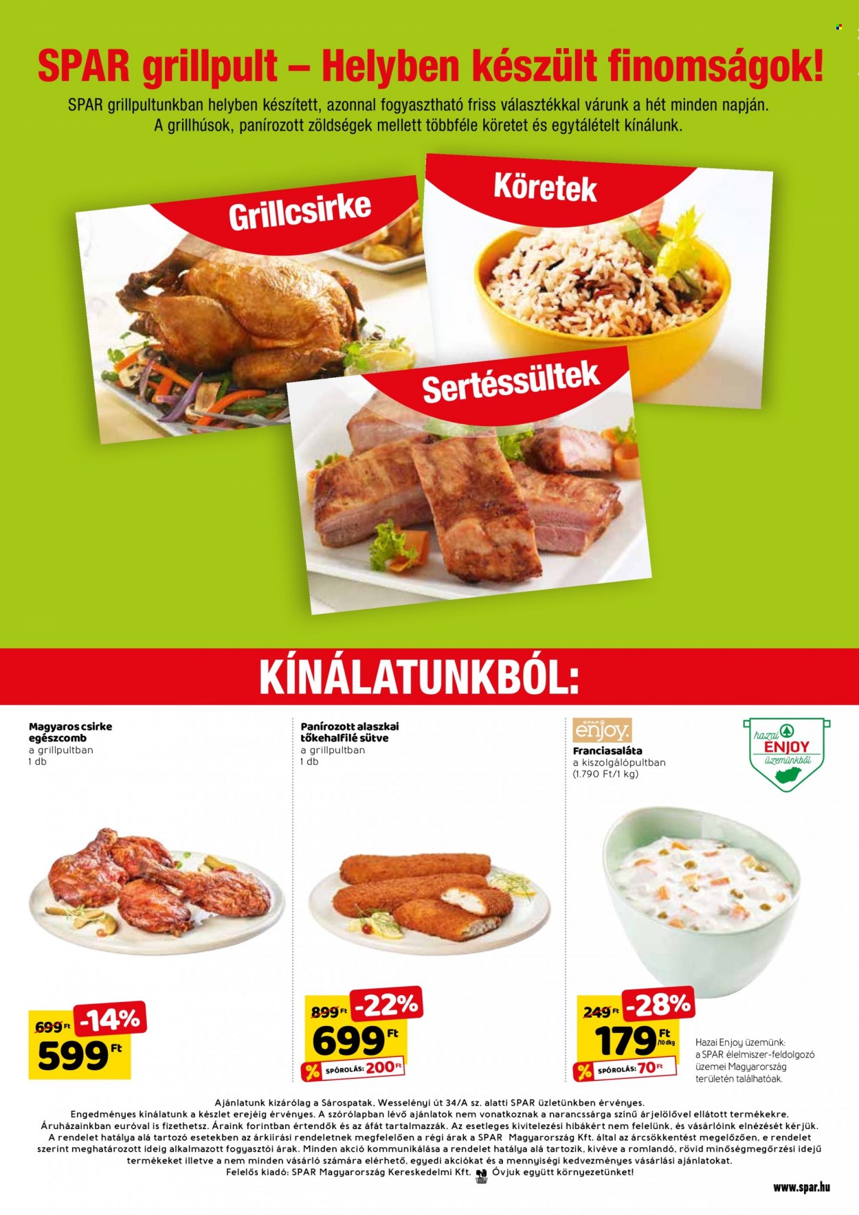 SPAR akciós újságok - 2023.03.30 - 2023.04.05. Oldal 4