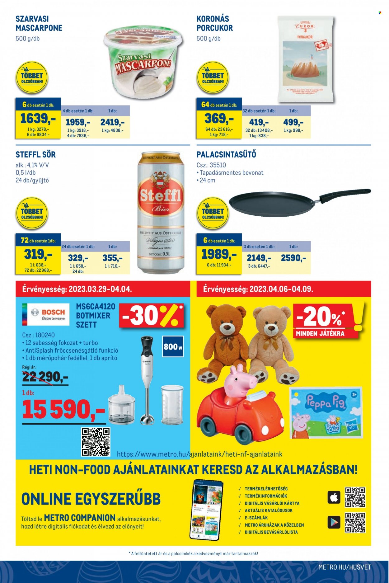 Metro akciós újságok - 2023.03.29 - 2023.04.11. Oldal 16
