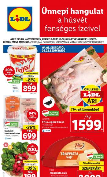 Újság Lidl - 2023.04.05 - 2023.04.11.