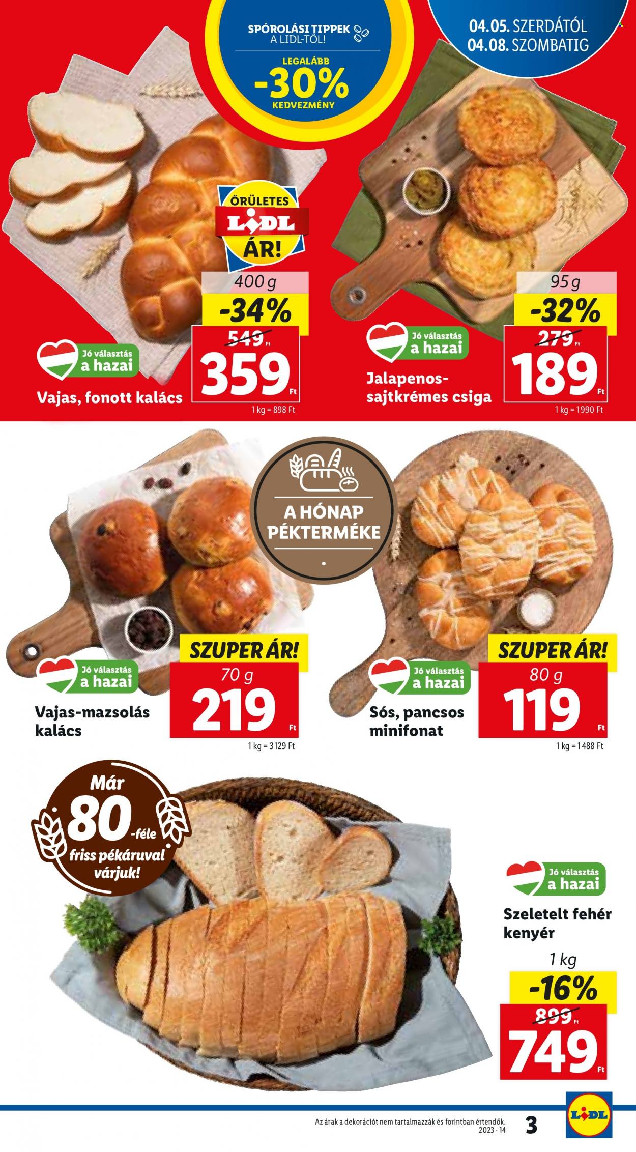 Lidl akciós újságok - 2023.04.05 - 2023.04.11. Oldal 3
