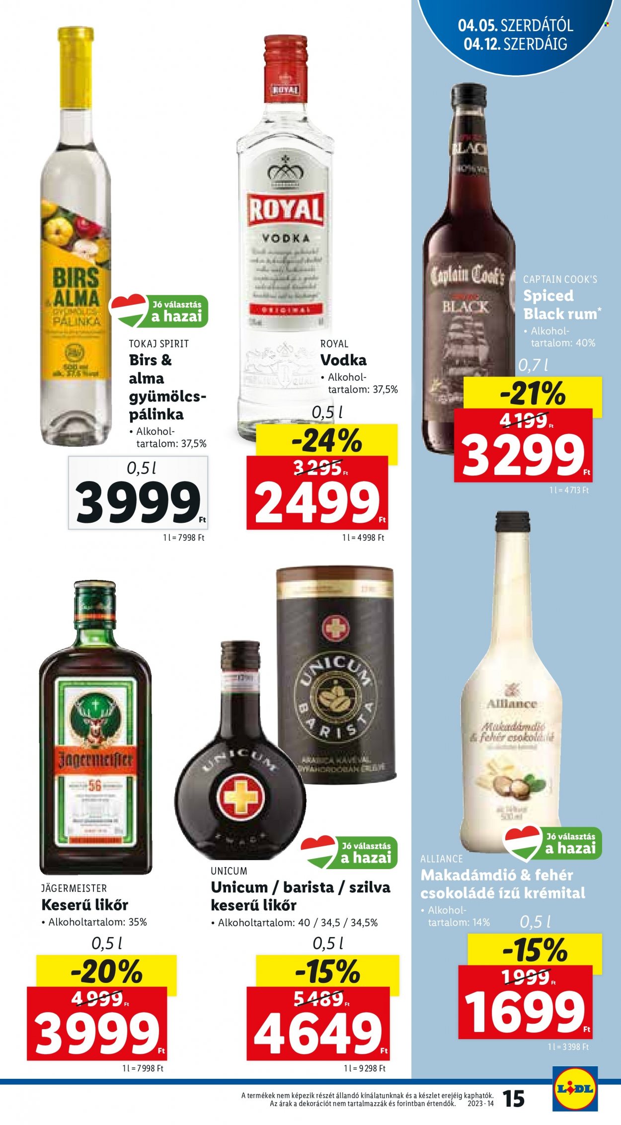 Lidl akciós újságok - 2023.04.05 - 2023.04.11. Oldal 15