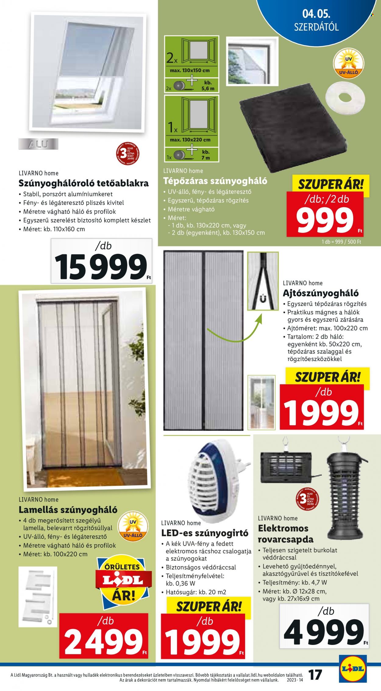 Lidl akciós újságok - 2023.04.05 - 2023.04.11. Oldal 17