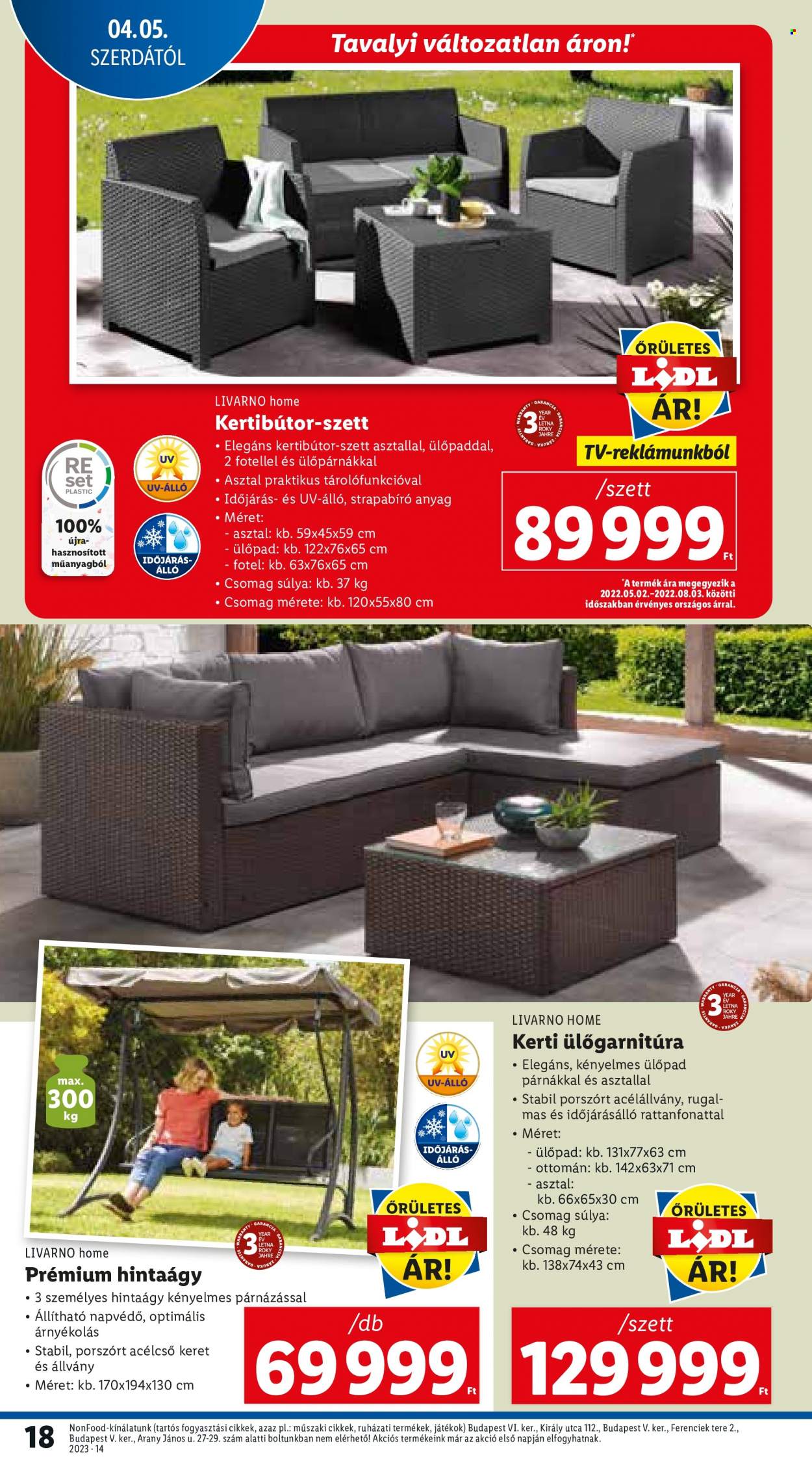 Lidl akciós újságok - 2023.04.05 - 2023.04.11. Oldal 18