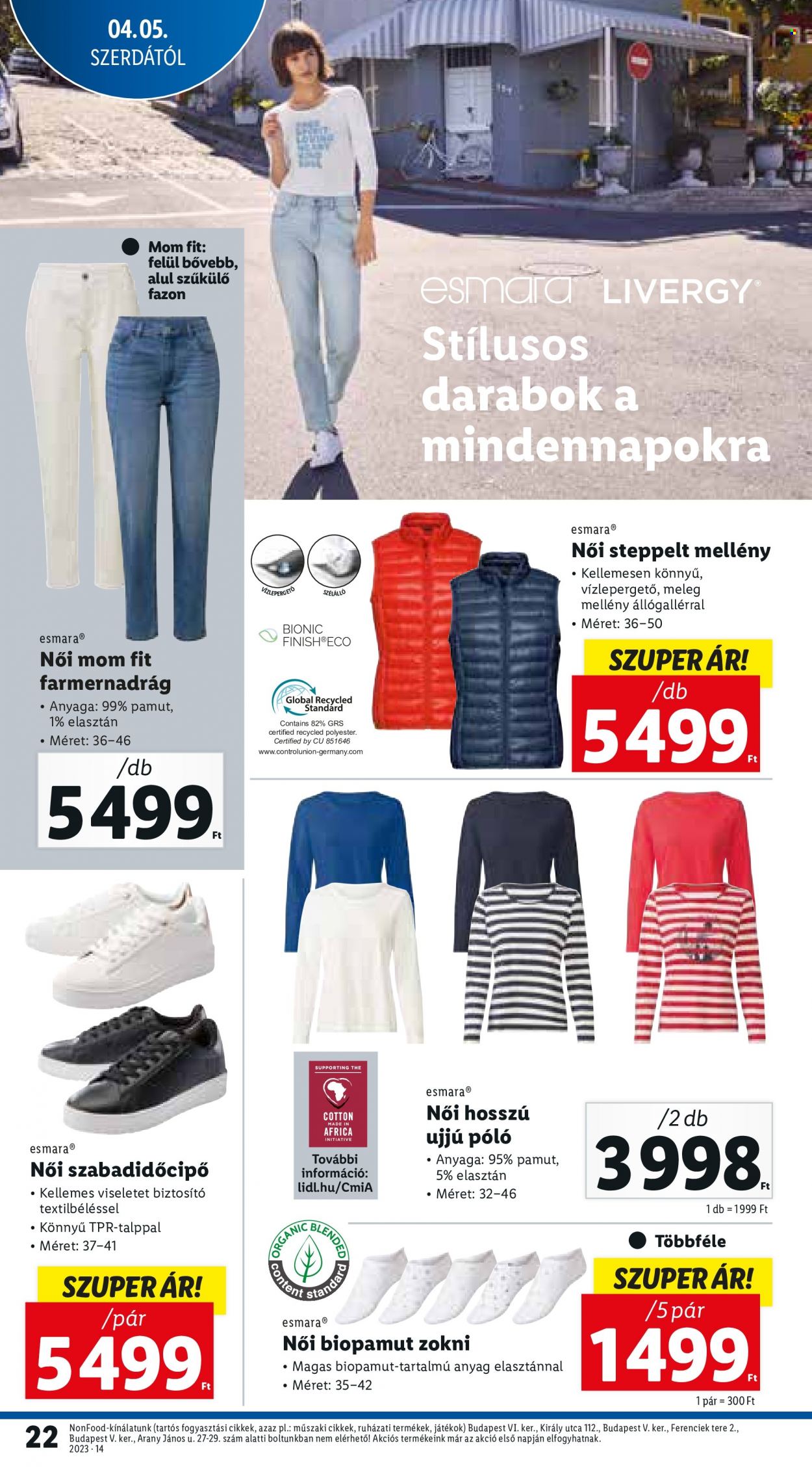 Lidl akciós újságok - 2023.04.05 - 2023.04.11. Oldal 22