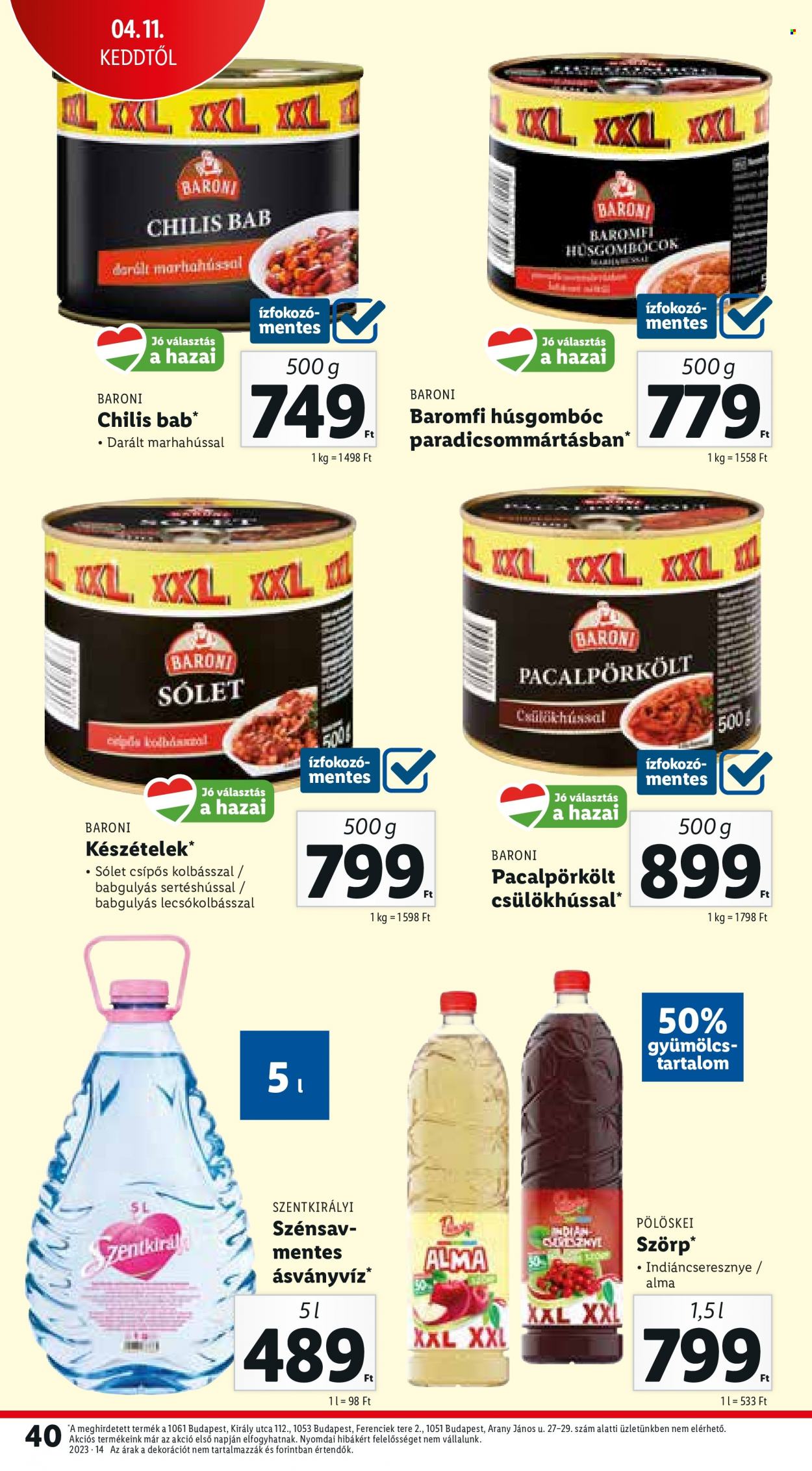 Lidl akciós újságok - 2023.04.05 - 2023.04.11. Oldal 40