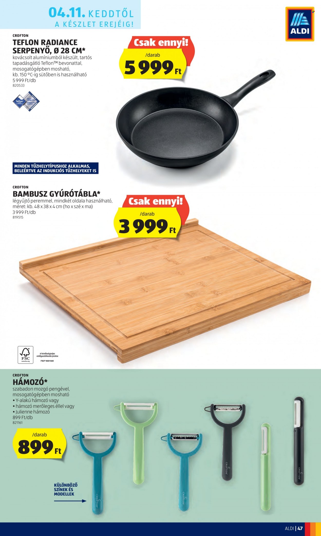 Aldi akciós újságok - 2023.04.06 - 2023.04.12. Oldal 51