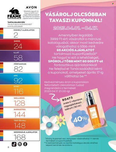 Avon akciós újságok - 2023.04.01 - 2023.04.30. Oldal 10