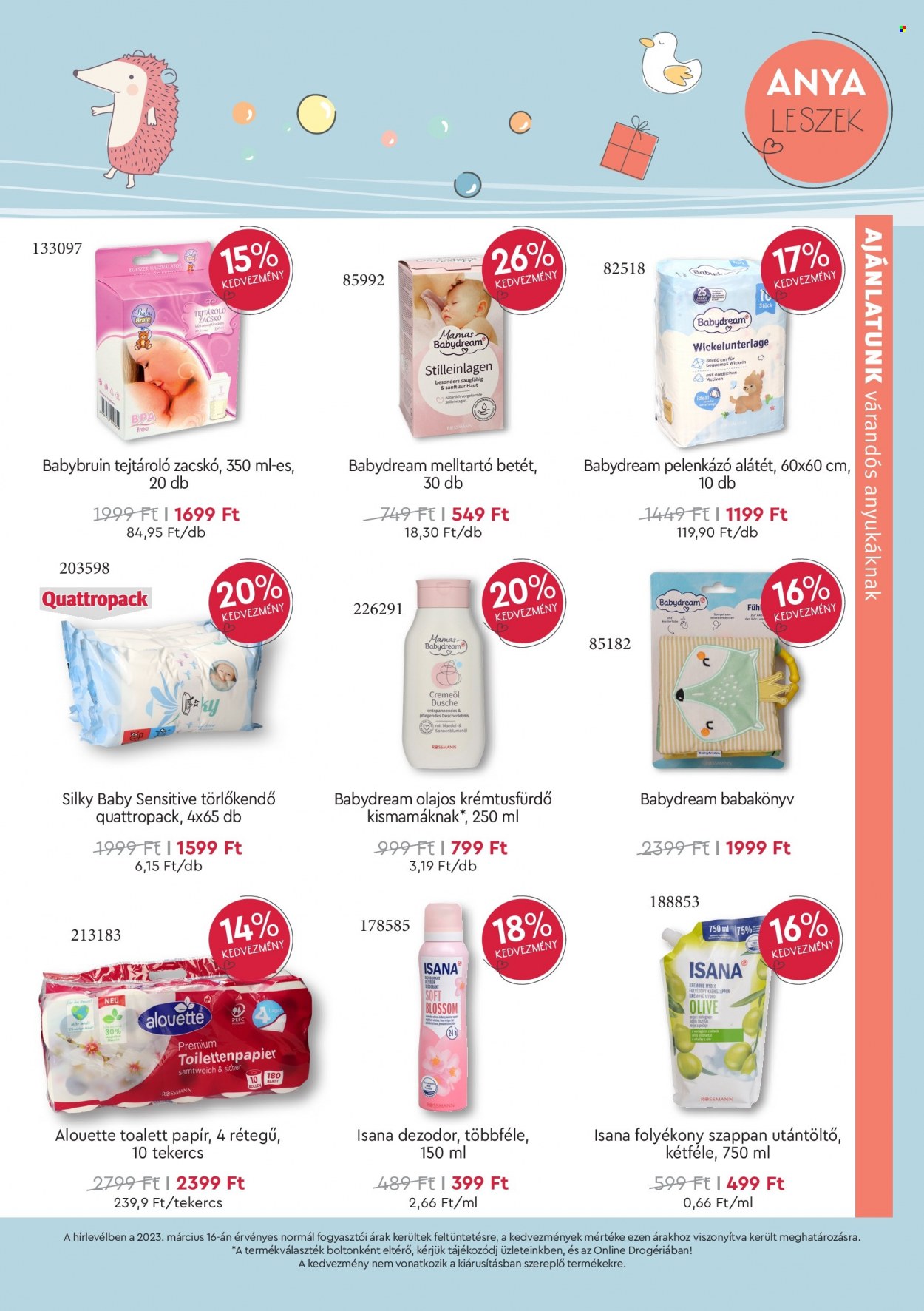 Rossmann akciós újságok - 2023.04.03 - 2023.04.30. Oldal 3
