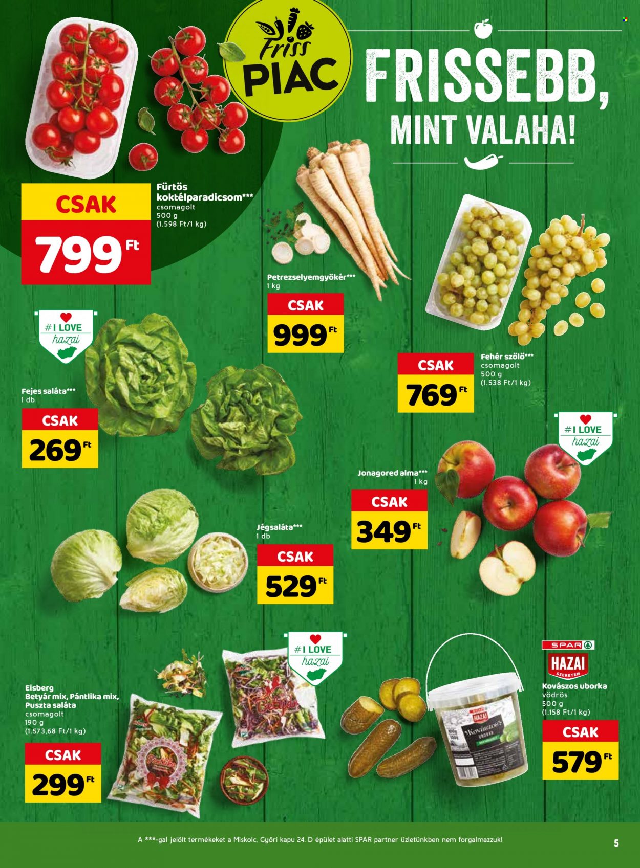SPAR akciós újságok - 2023.04.05 - 2023.04.12. Oldal 5