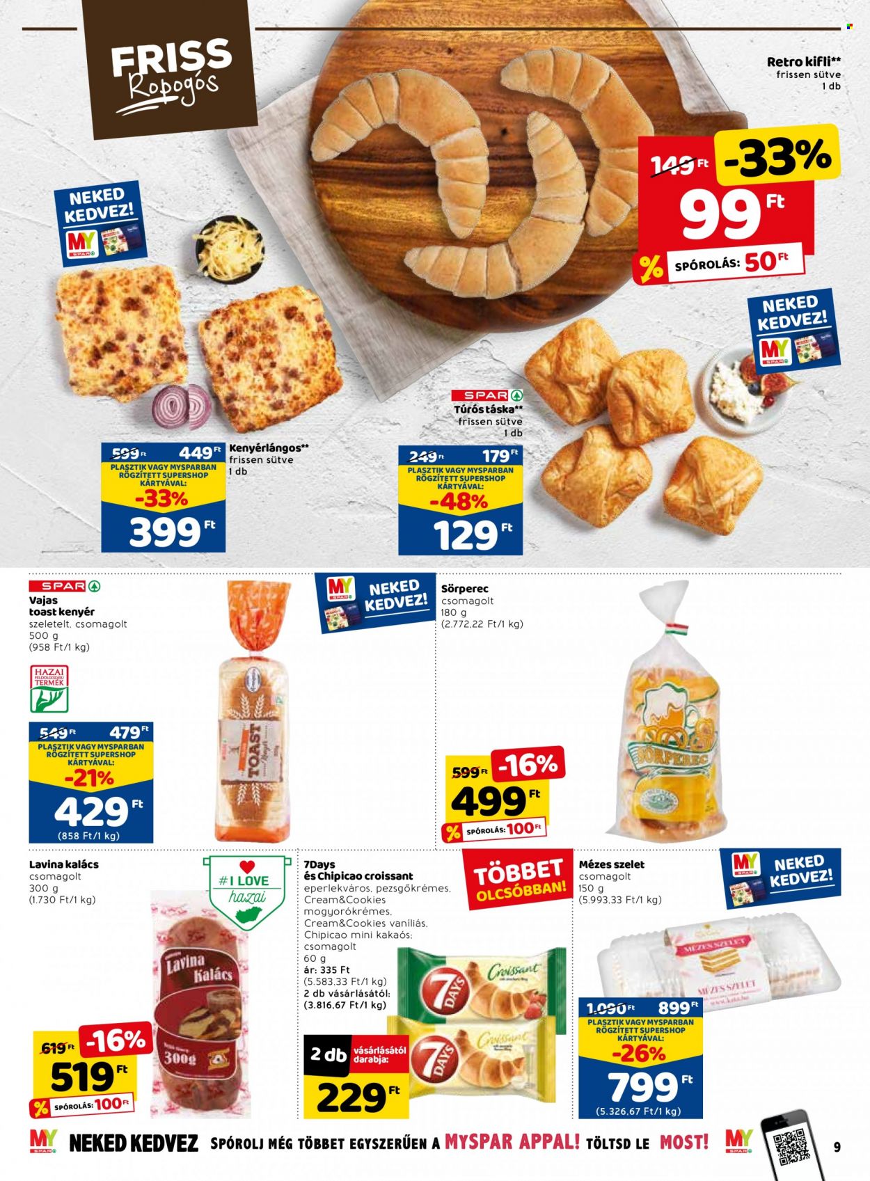 SPAR akciós újságok - 2023.04.05 - 2023.04.12. Oldal 9